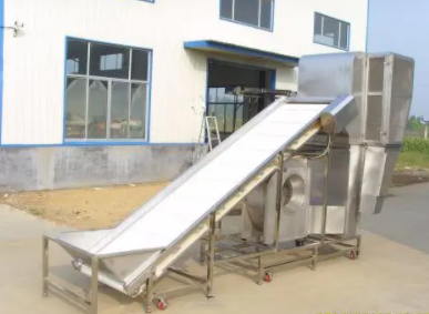 风选机工作,风选机效果