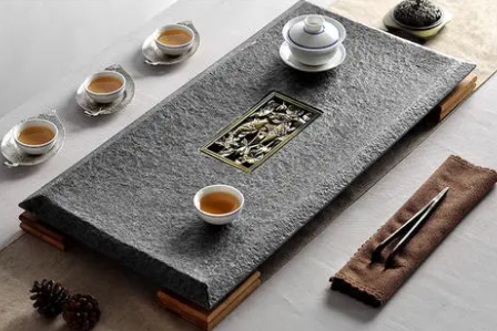 乌金石茶盘,红木茶盘