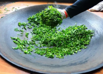 制作茶叶过程