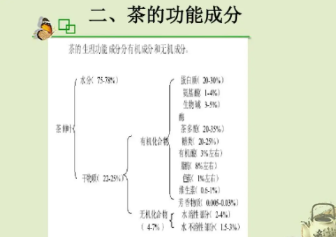 茶叶主要功能