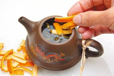 桔皮加茶叶有异味
